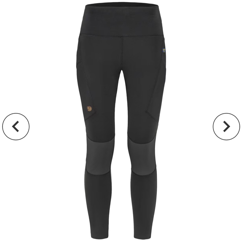 Fjallraven Black Leggings